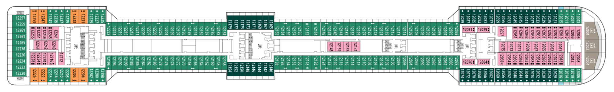 Deck 12 - De Chirico plan